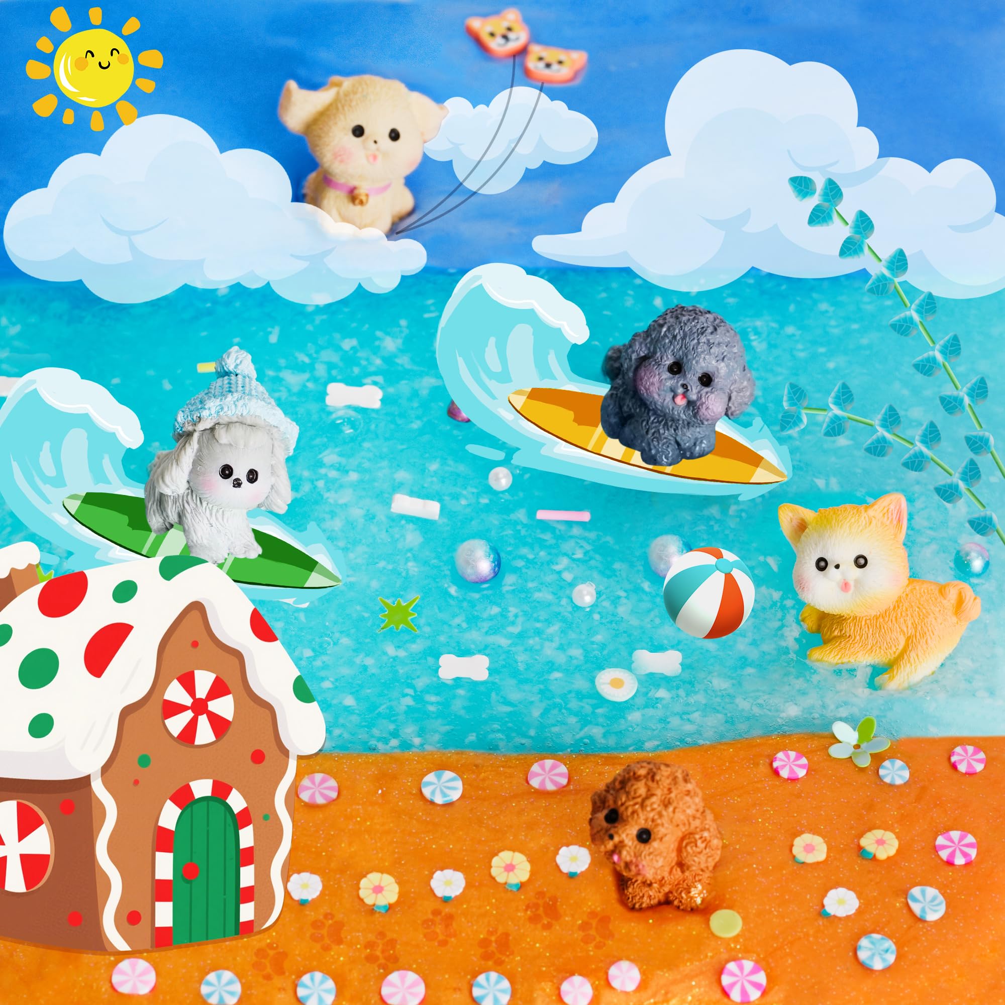 Joytry Puppy Slime Kit add-ins and puppy charms offer DIY customization and imaginative friends