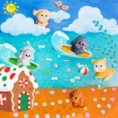 Joytry Puppy Slime Kit add-ins and puppy charms offer DIY customization and imaginative friends