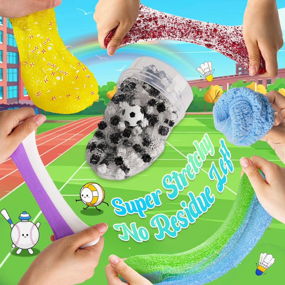 Joytry Sports Slime Kit butter slime for silky stretch and satisfying squish