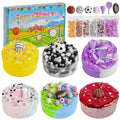 Joytry Sports Slime Kit cloud slime texture for calming tactile play and color swirls