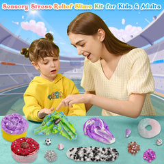 Joytry Sports Slime Kit sports charms to inspire themed crafts