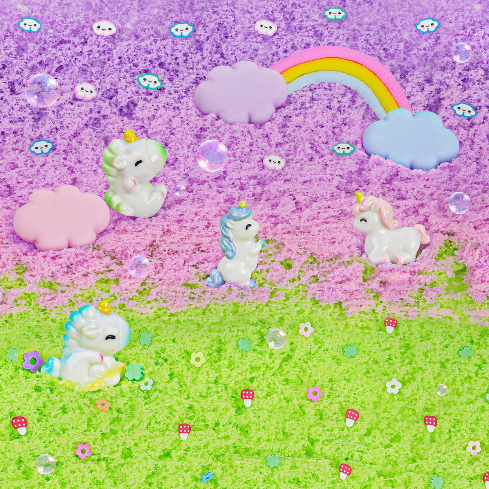 Joytry Dreamy charms enhance imaginative play during slime crafting sessions.