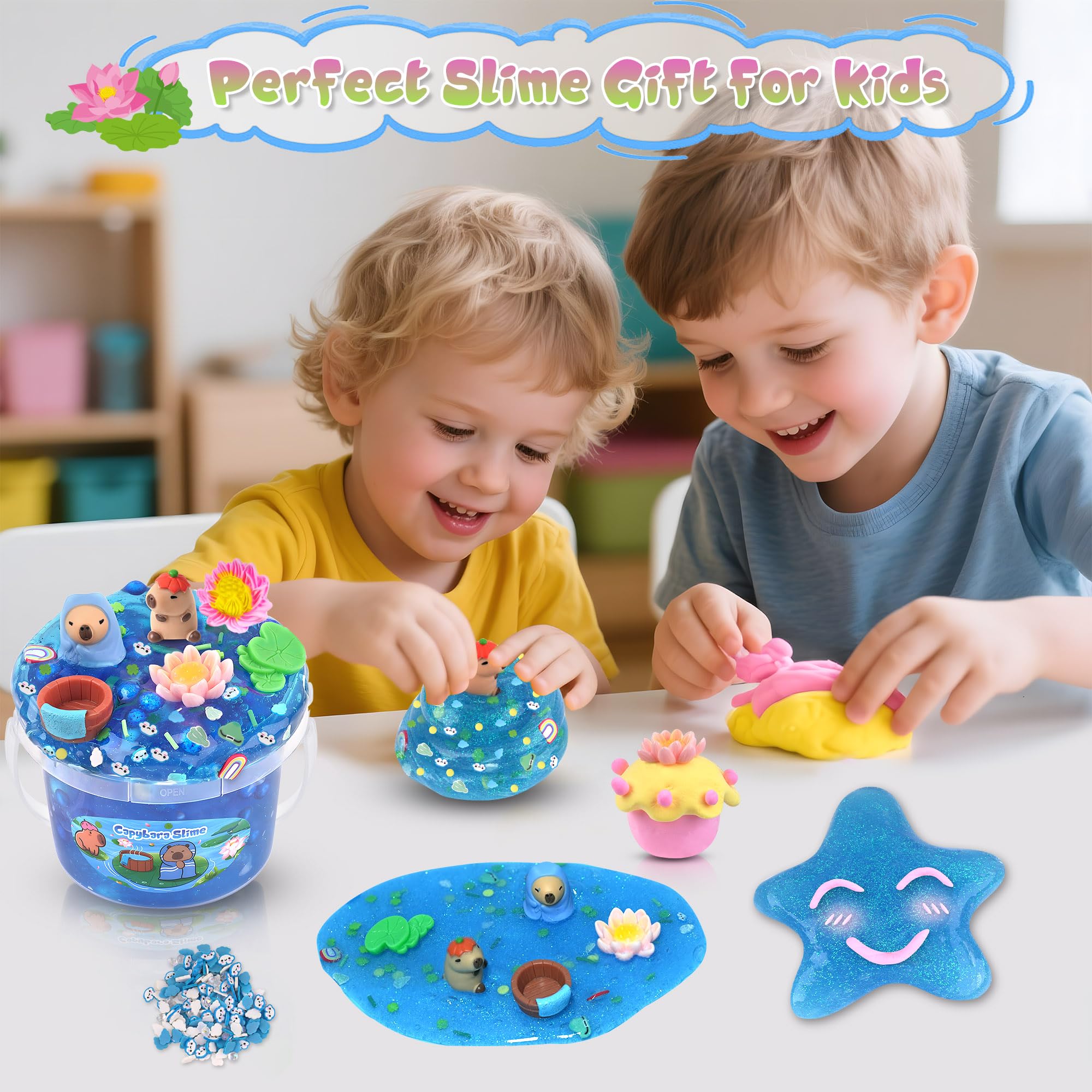Joytry valentines gift slime pack ideal for holidays and party favors