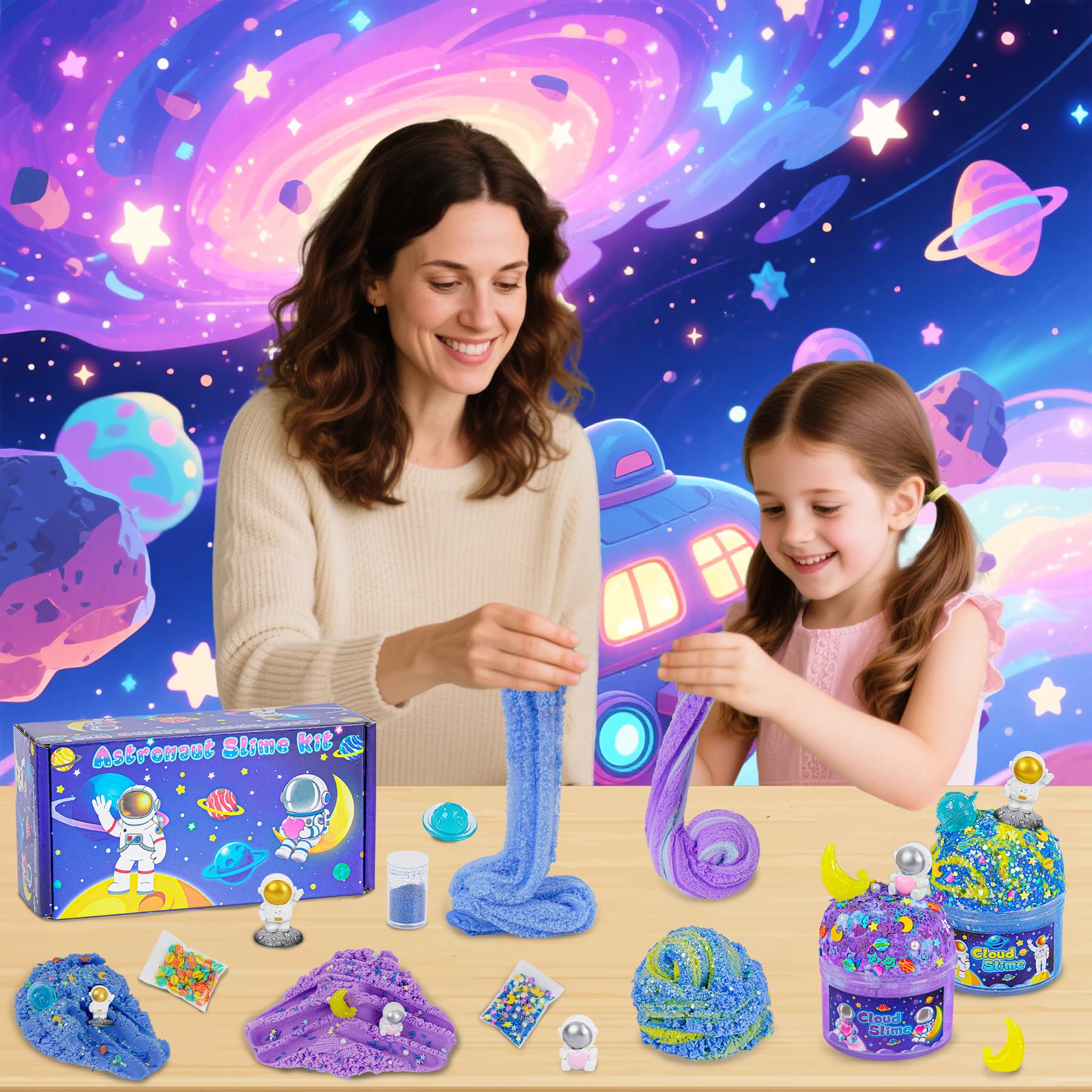 Joytry Valentines slime gift idea for classroom or party