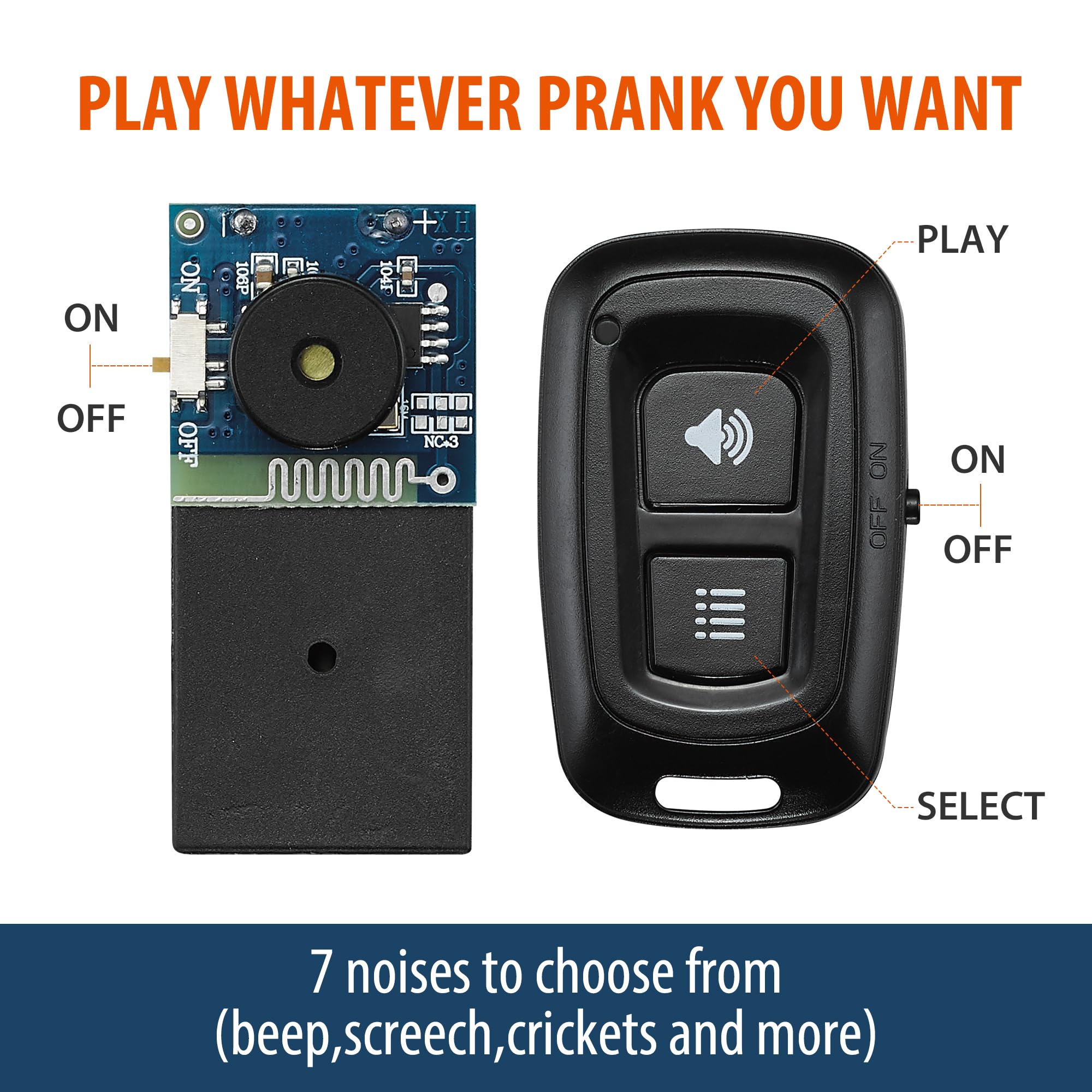 Joywhiz hidden prank device ready to surprise coworkers or family