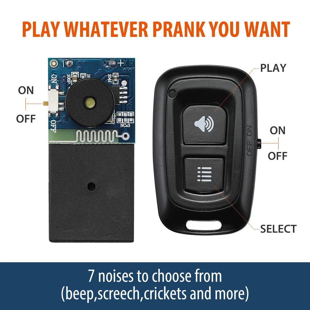 Joywhiz hidden prank device ready to surprise coworkers or family