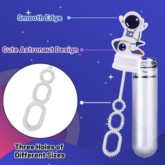JOYYPOP ABS-plastic bubble wand is sturdy for repeated play.