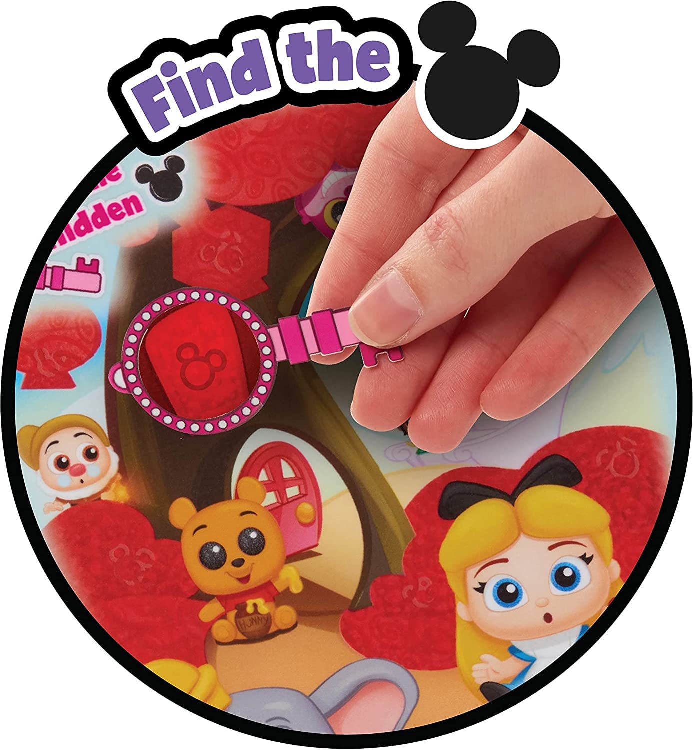 Opening the JP Disney Doorables door reveals which characters are inside