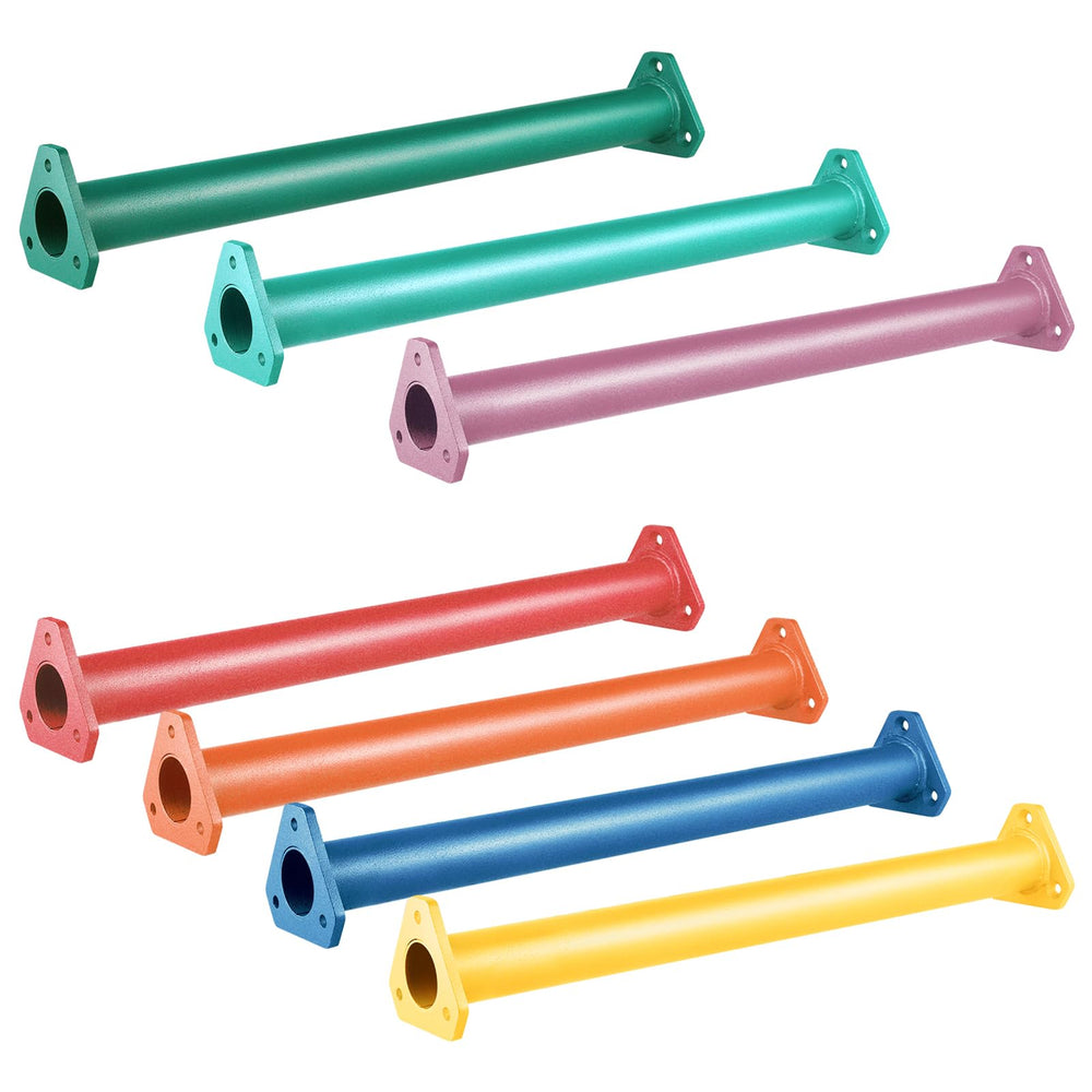 JPOIP seven-color monkey bars green bar for indoor and outdoor playground fun.