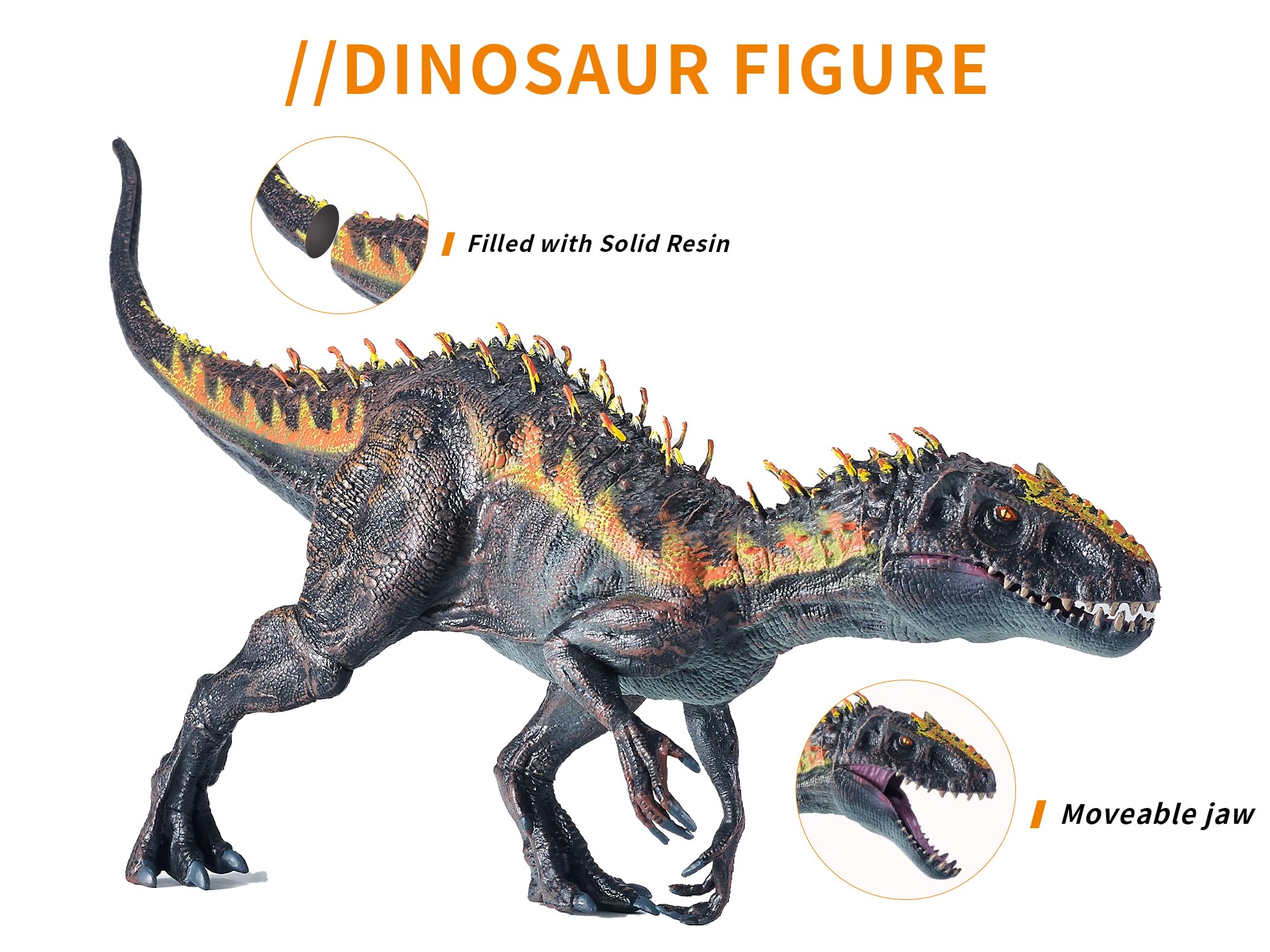 JR PARK T-Rex 15.7-inch figure offers durable dinosaur play