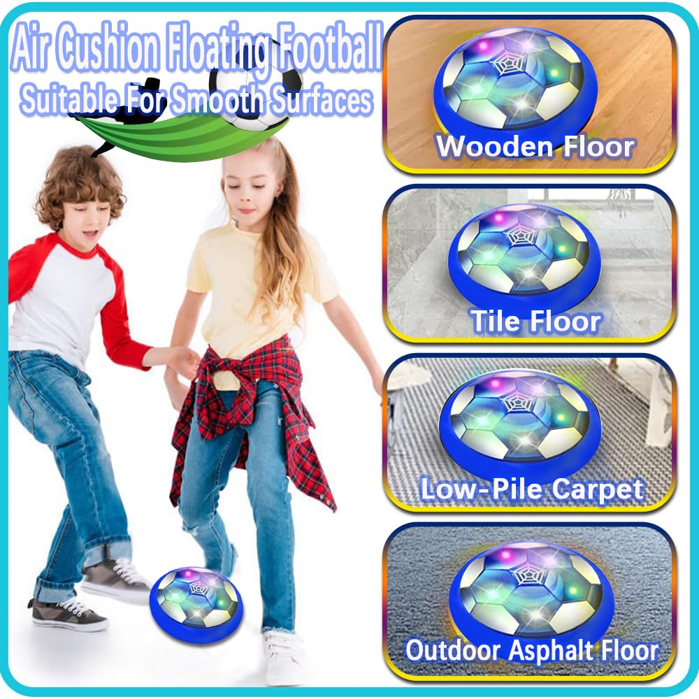 JRD&BS WINL indoor hover football with soft foam edge for protection.