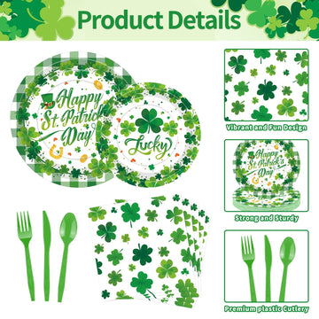 Jremreo St. Patrick's Day cups 9oz keep drinks handy and mess-free.