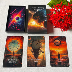 Jrskvaro 40-divination cards feature keywords for beginner-friendly timing guidance.