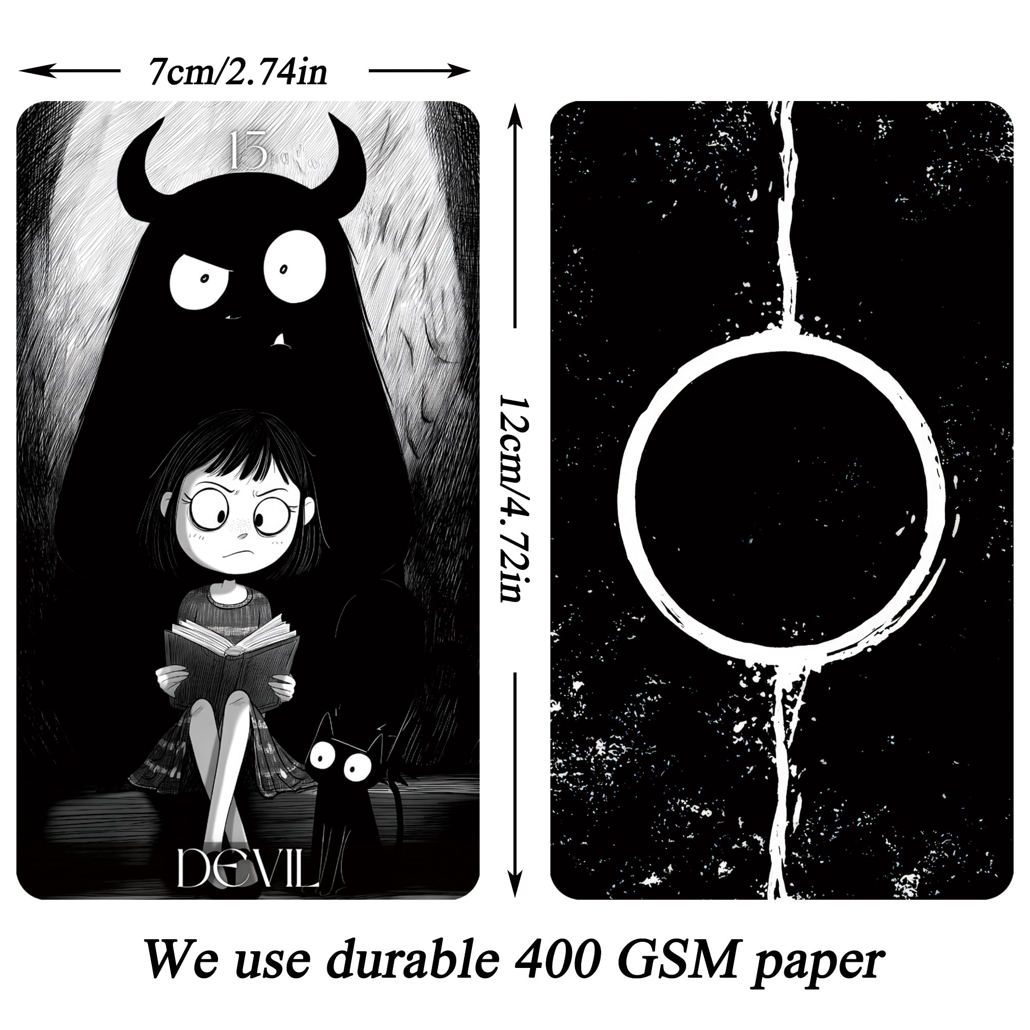 Jrskvaro Dark Whimsical Minor Arcana artwork adding atmosphere to daily fortune telling