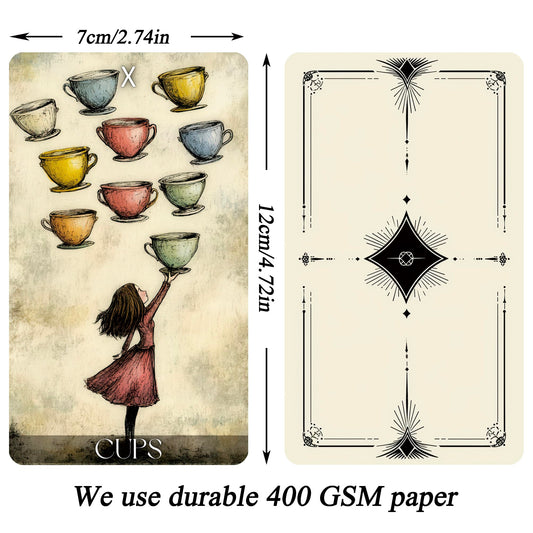 Jrskvaro Daydream tarot cards spread for intuitive readings