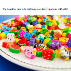 Jsehchya mini erasers panda design, ideal party favors and prizes