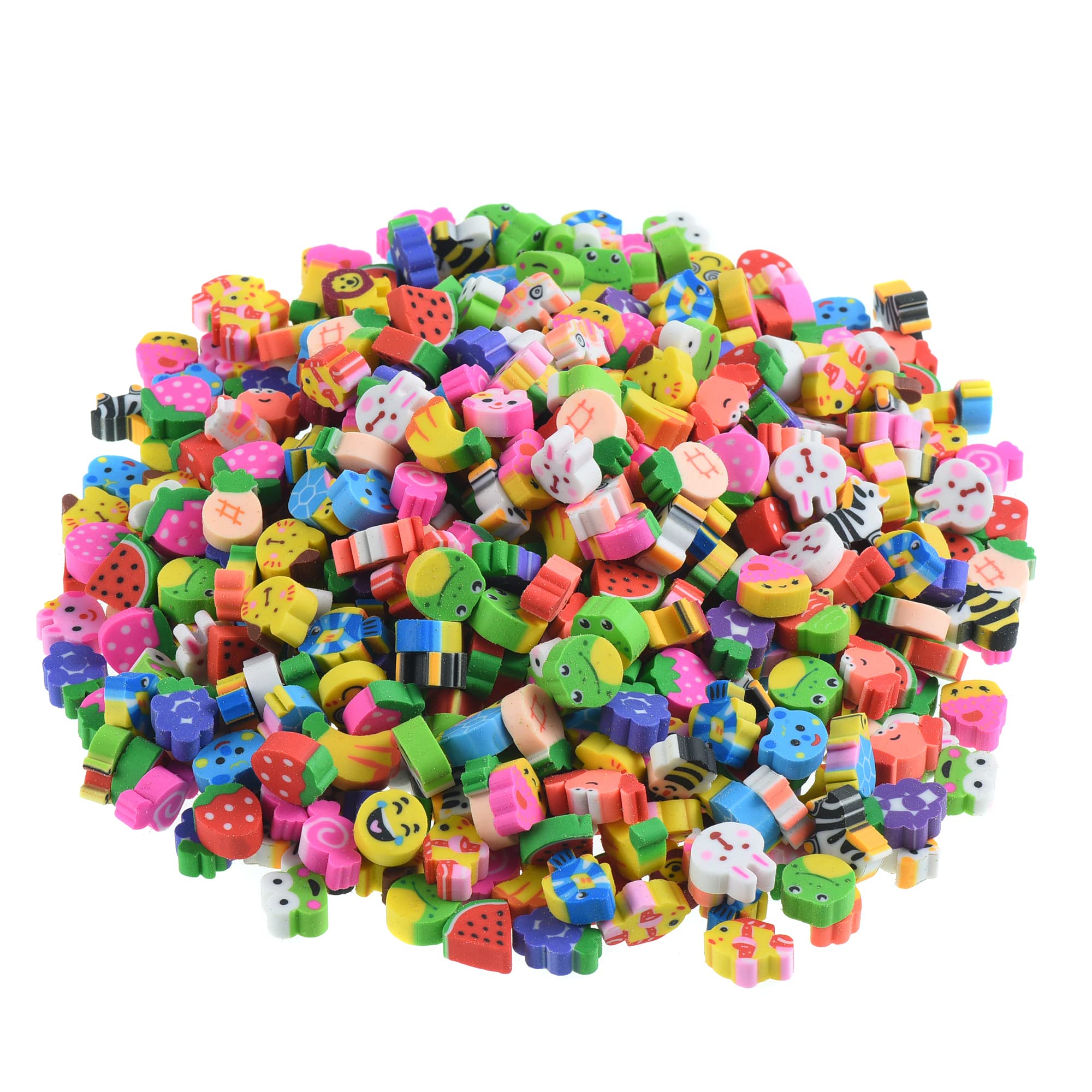 Jsehchya mini erasers strawberry design, fun back-to-school gift idea