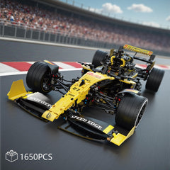 JSINMA Technic F1 RS20 assembly progression photo highlighting building challenge