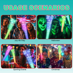 JSronms LED glow wand elevates concerts and crowds