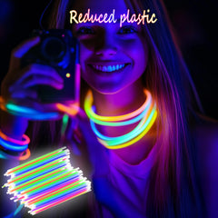 JSronms glow sticks for outdoor night events with high visibility