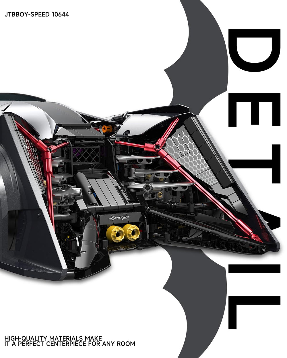 JTBBOY dihedral doors pivot smoothly for dramatic opening sequences