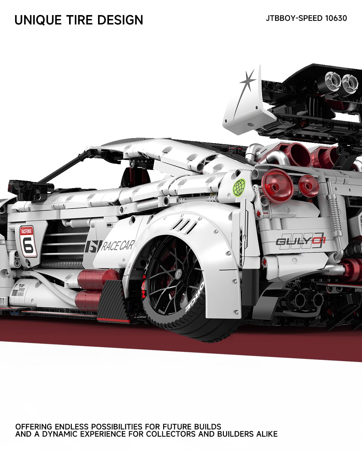 JTBBOY advanced suspension system enhances realistic driving feel
