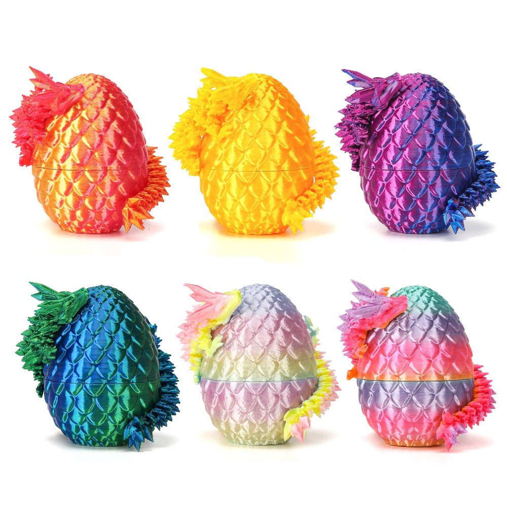 JTILEZU dragon egg red mini for tactile play and decorative display.