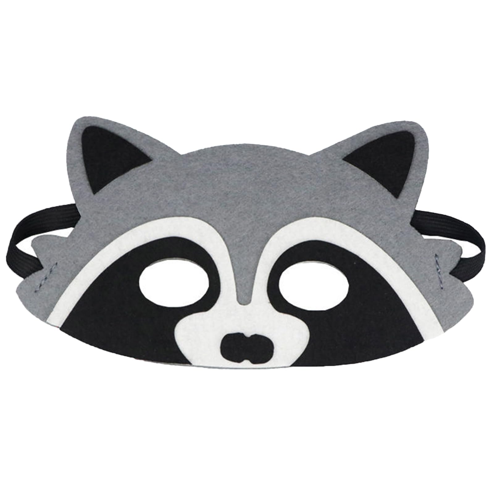 Jtnohx raccoon mask for kids, soft felt and creative dress-up