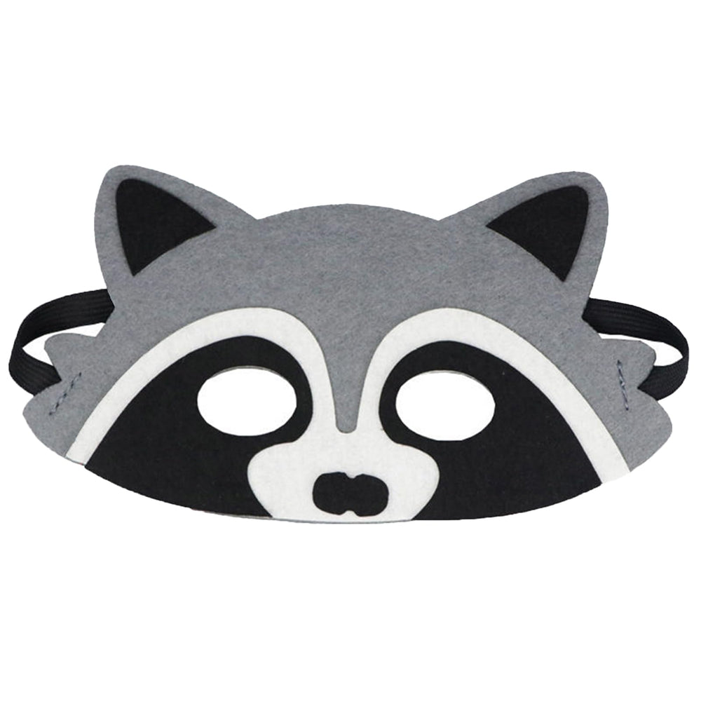 Jtnohx raccoon mask for kids, soft felt and creative dress-up