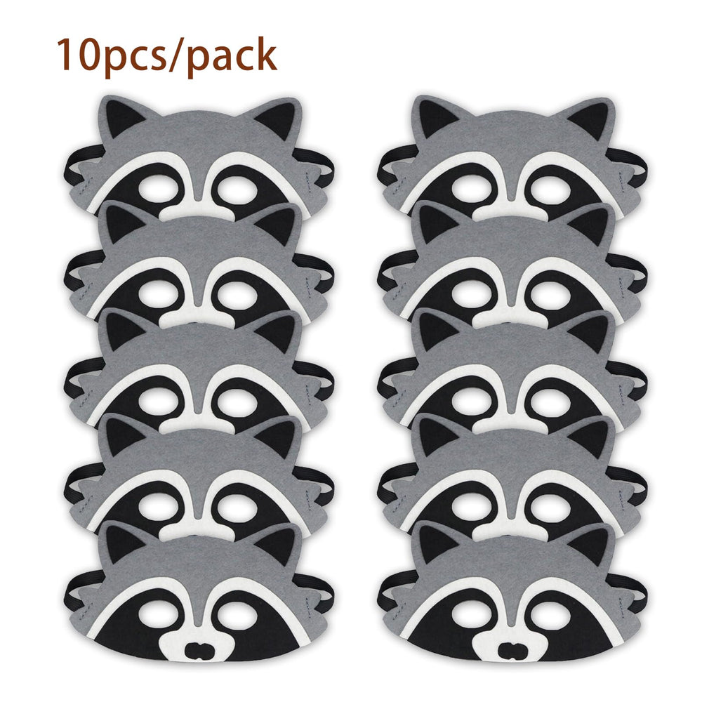 Raccoon mask by Jtnohx, neat stitching for comfy wear