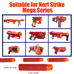 JTS Mega Darts close-up showing foam tip and durable construction.