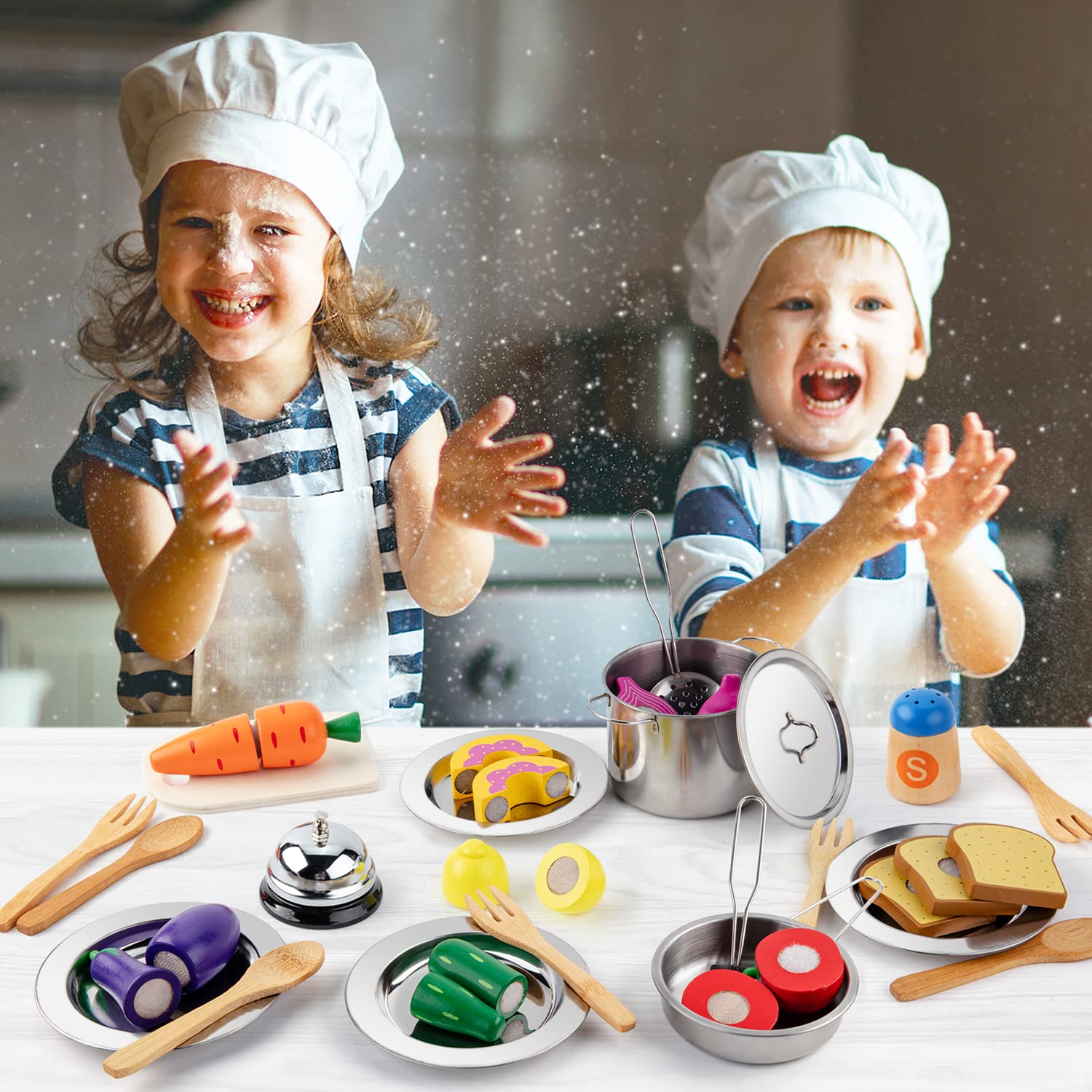 Juboury storage box keeps all kitchen accessories organized
