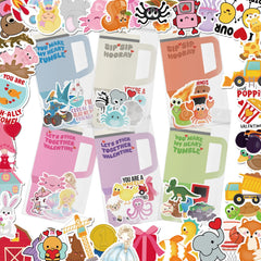 Juchuar Valentines Day cards for kids pack contents for classroom exchanges
