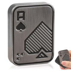 Judixy Fidget Slider front ace engraving enhances style and focus