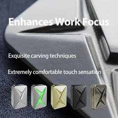 JUDIXY Lightning Infinite Fidget Slider in office use for focus