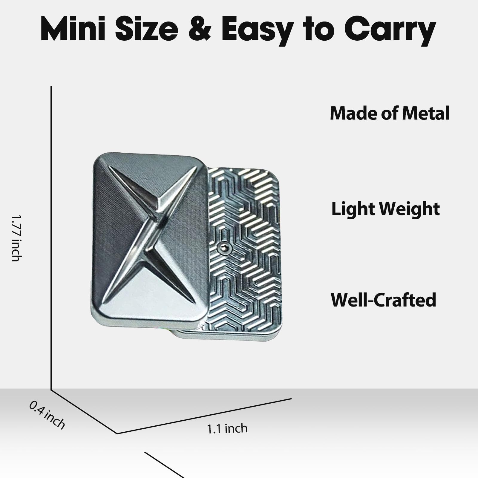 JUDIXY Lightning Infinite Slider magnet closeup highlights precision engineering