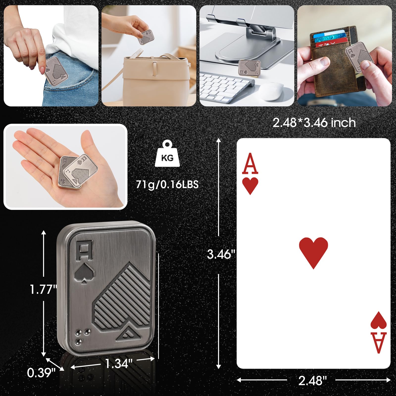 Judixy Fidget Slider magnetic mechanism provides satisfying click and push feedback