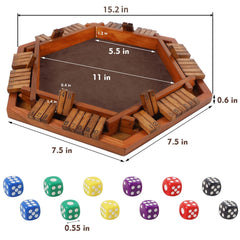 Juegoal 12-dice set ready for fast, engaging rounds.