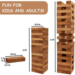 Juegoal giant tower assembled, inviting suspense and cheers during play