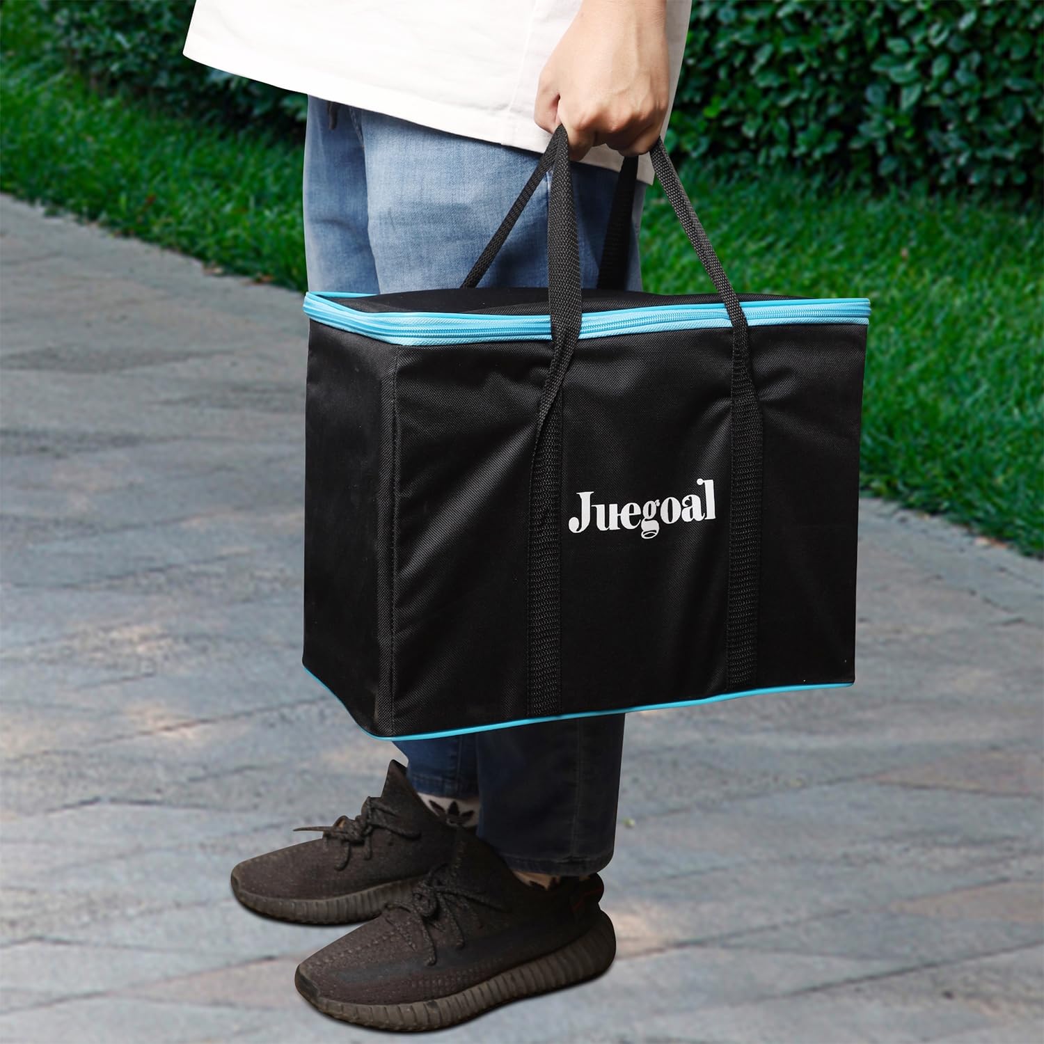 Juegoal outdoor backyard play brings lively, family-friendly competition