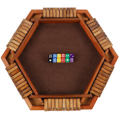 Juegoal vintage wooden design adds charm to any game room.