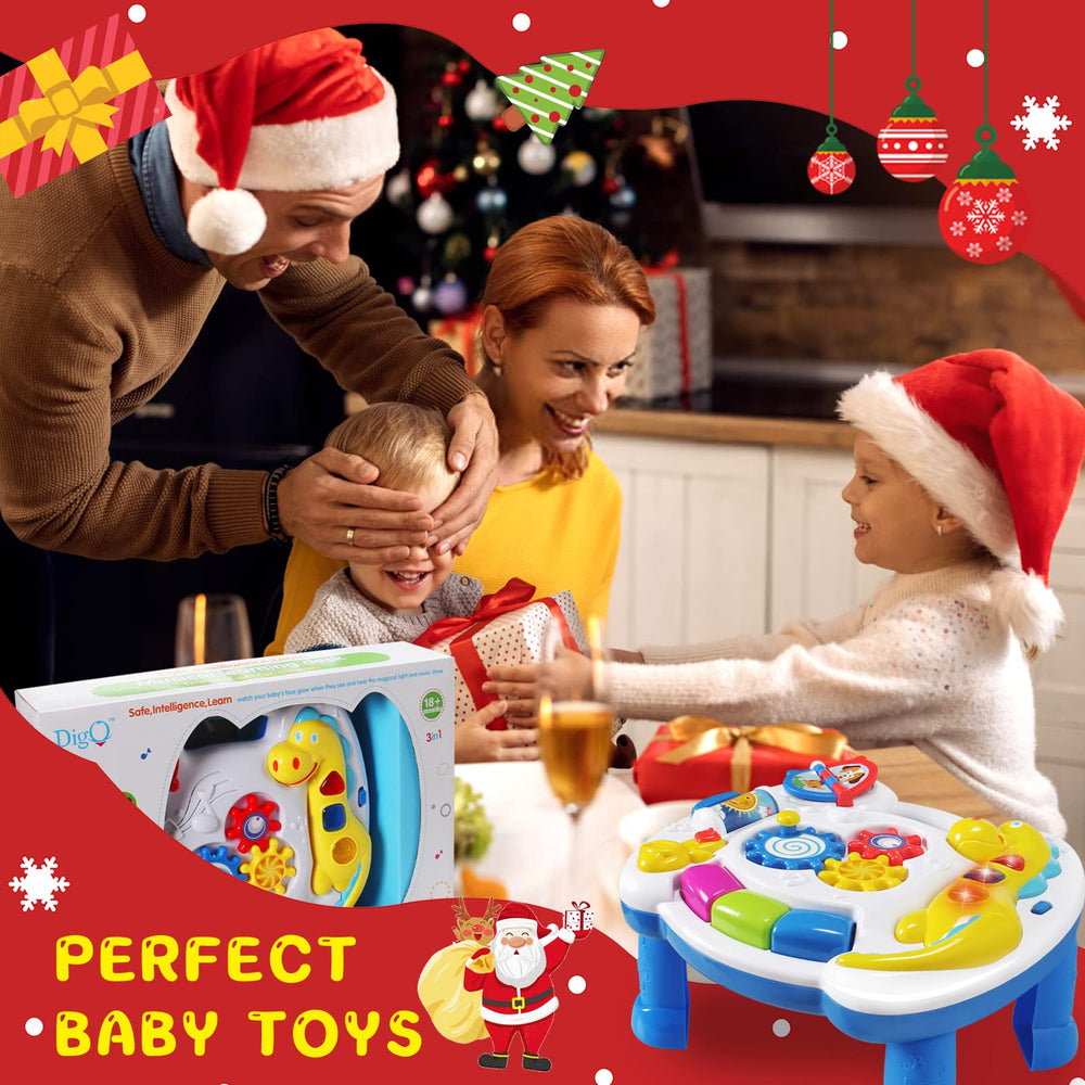 JUEJIAZKIY crib or car clip keeps the activity within reach during travel.