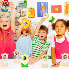 Compact 13x8 cm frames fit standard photos while preserving visual appeal