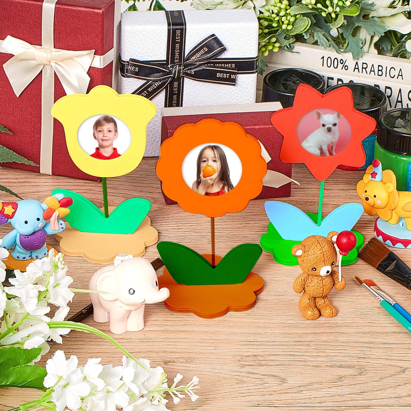 Ideal for gifts, school crafts, wedding decor, or home art corners
