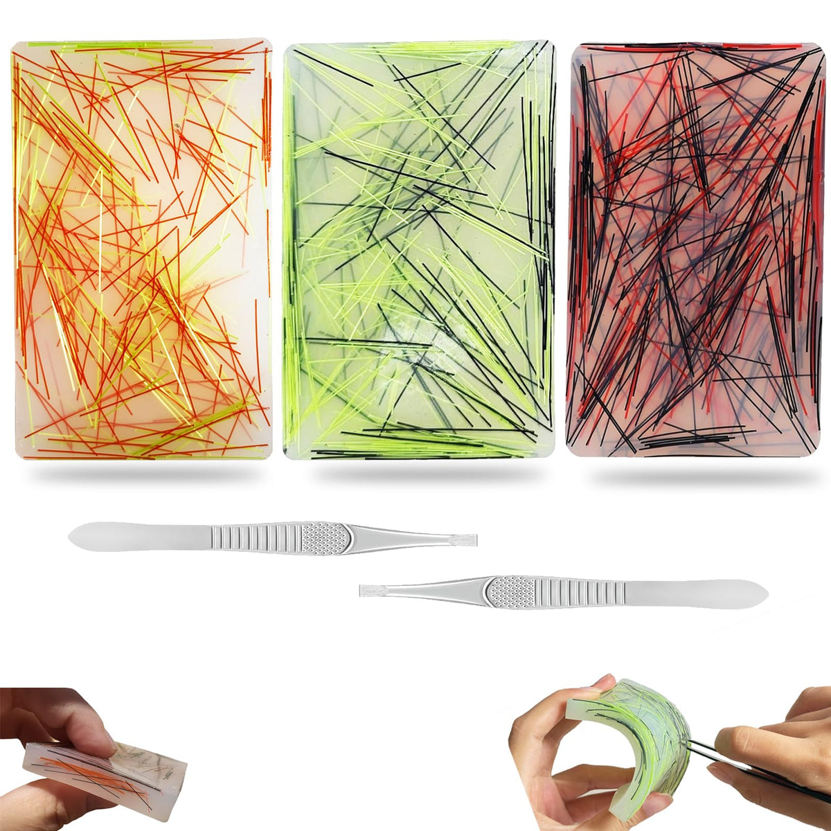 JUGGPENG 3-pack skin-picking fidget toys with portable calm potential