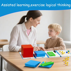 JUGGPENG write-wipe mat enables reusable math practice sessions.