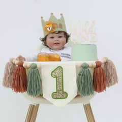 JUIIZAY Wild One lion crown hat design adds playful royal flair