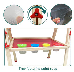 Juivin paper roll accessory provides extra space for large sketches.