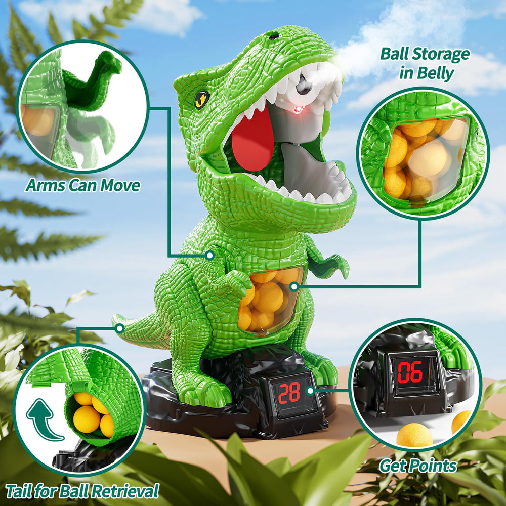 JUKUDAHU twelve-pack foam balls ready for rapid-fire action.