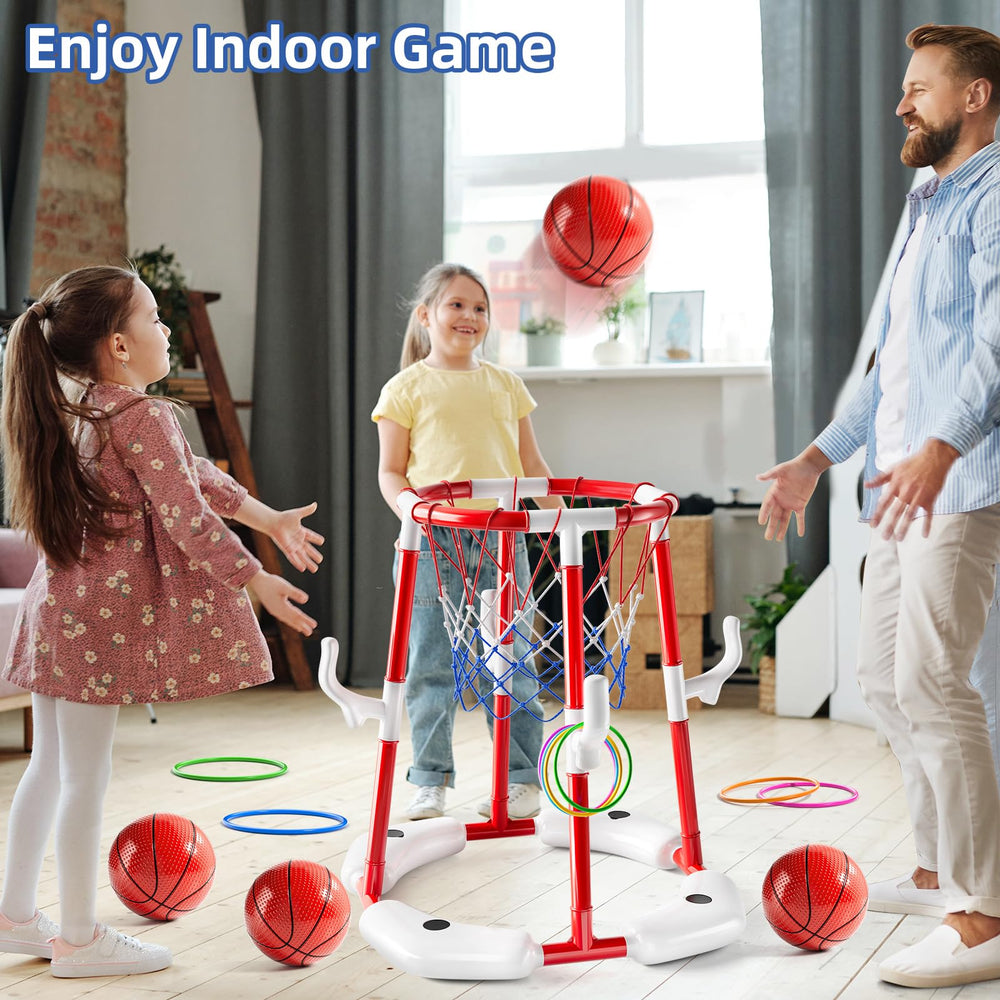 JUKUDAHU air pump inflates balls quickly for bigger, bouncier play